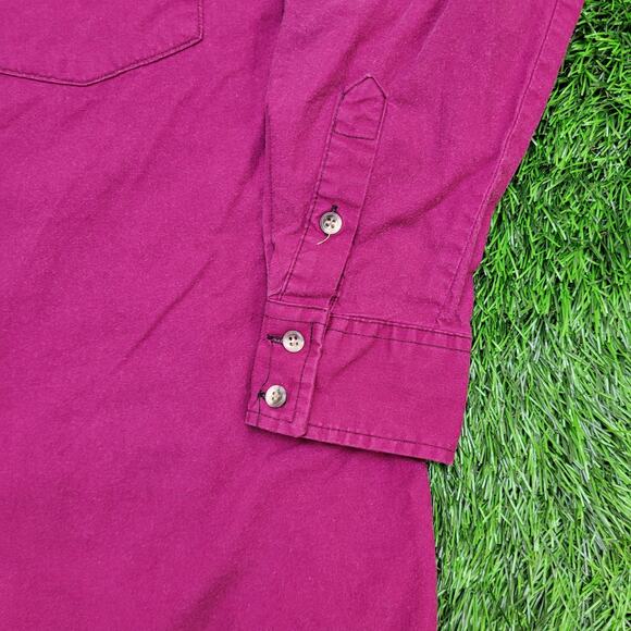 Vintage Roper Two-Toned Western Button Shirt Large 23x32 Baggy - Picture 9 of 13